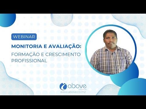 Webinar | Monitoria e Avaliação de Projectos