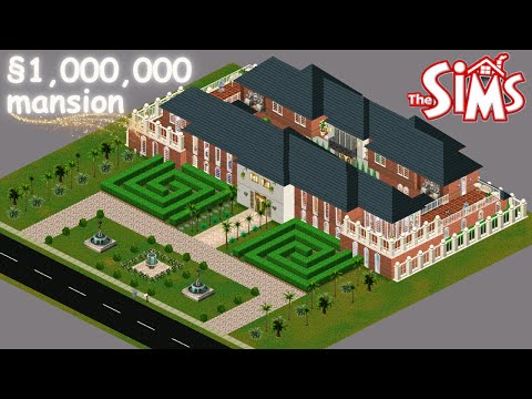 Building a §1,000,000 mansion in the Sims 1