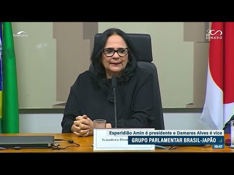 Amin presidirá Grupo Parlamentar Brasil-Japão; Damares será vice