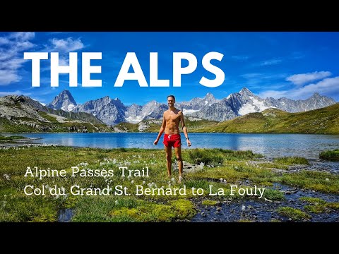 Unknown View! - HIGHEST MOUNTAINS OF THE ALPS | Hiking Swiss Alpine Passes Trail | Switzerland 4K