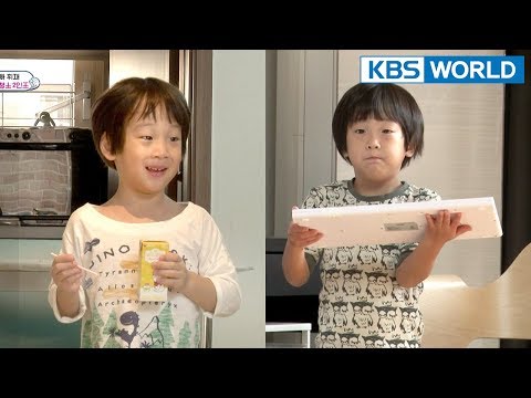 Seojun decides to 'WASH' a dirty keyboard..UH OH. [The Return of Superman/2018.03.18]