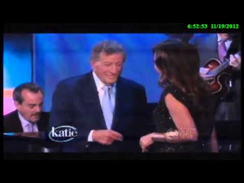 Thalia y Tony Bennett - "The Way You Look Tonight" | Live | "Katie Couric Show" | 19.11.2012