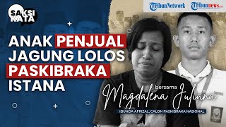 Tangis Haru Ibu Penjual Jagung Bakar, Anak Lolos Paskibraka di Istana Negara yang Dipimpin Presiden