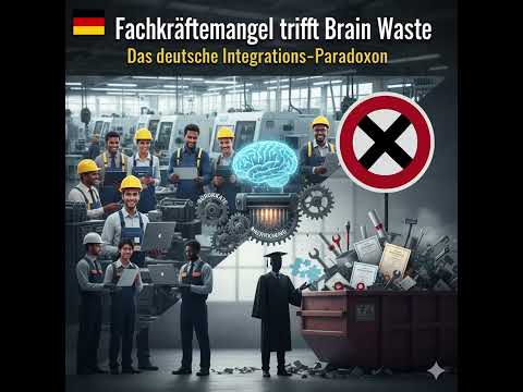 Fachkräftemangel trifft Brain Waste - Das deutsche Integrations Paradoxon (Kurzfassung)