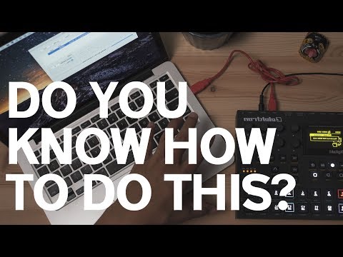 How to Backup Samples, Projects, & Patterns // Digitakt Tutorial