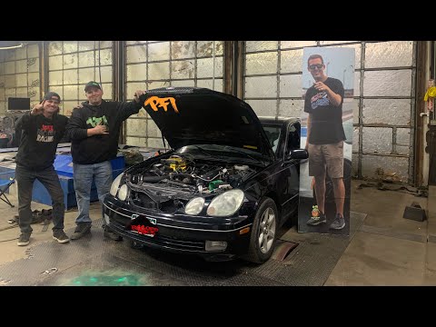 Easy 100 hp increase! 4 door Supra! GS300 Sleeper Rips! 2jzGTE