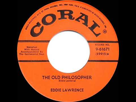 1956 HITS ARCHIVE: The Old Philosopher - Eddie Lawrence