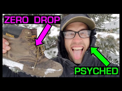 Minimalist Zero Drop Steel Toe Work Boot Review ( DeWault Plasma )