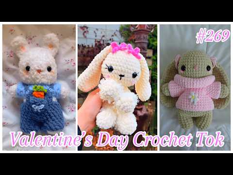 🧶💌🎀 Valentine’s Day Crochet Tok Compilation 2026 | Crochet Tok Fam 🧶💌🎀 #269