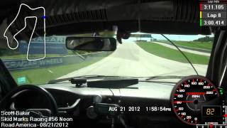 Road America LeMons race, August 2012, Scott Baker, Skid Marks Racing