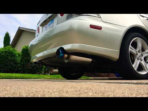 Spec-D Tuning exhaust on a 2001 Lexus IS300