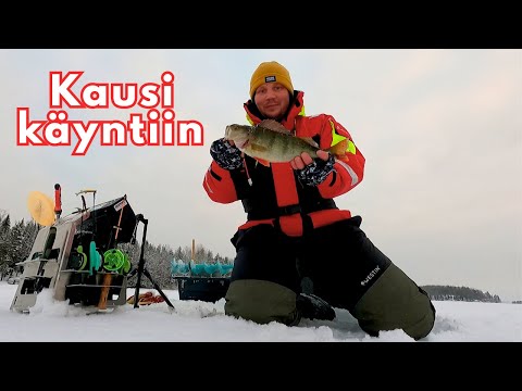 Pilkillä Simpelejärvellä | Ahven etsinnässä odotuksen jälkeen!