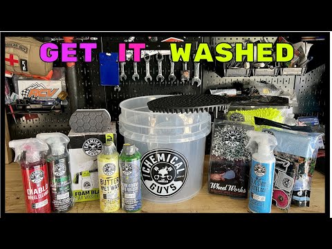 Chemical Guys Arsenal Builder Car Wash Kit unboxing and a wash