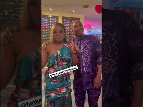 FEMI KUTI ,HIS EX WIFE ,FUNKE & THEIR  SON, MADE PARTIED WITH ERICA NLEWEDIM LAST NIGHT.