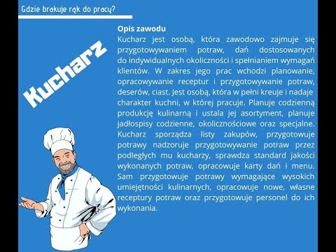 Zawód kucharz