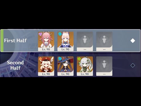 3.2 Spiral Abyss, 5★ Catalyst Team - (Floor 12, 9★)