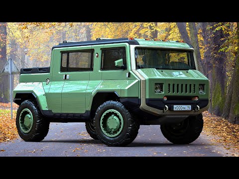 H-UAZ - American Hummer and Russian UAZ mishmash