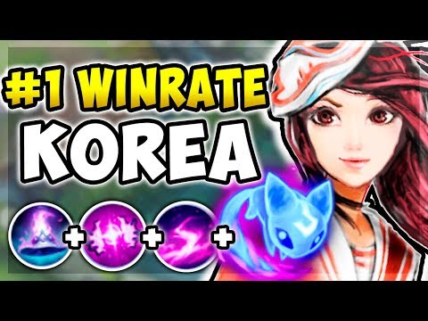 NEW #1 KOREAN CHALLENGER WINRATE BUILD! KOREAN POKE AKALI (AERY SEASON 8 RUNES) - League of Legends