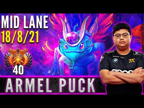 Fnatic.Armel  [ Puck ]  Mid Lane Pro Gameplay  [ Patch 7.32c ]  Dota 2 Full Game