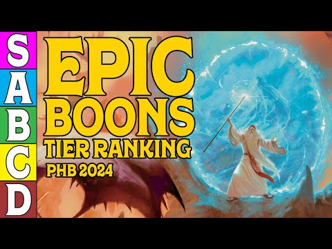 Tier Ranking the Epic Boons in D&D 5e 2024