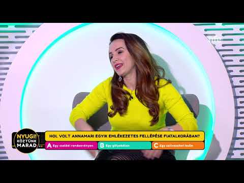 Az apukája bedobta magát: ettől lett emlékezetes Dancs Annamari gólyabálja