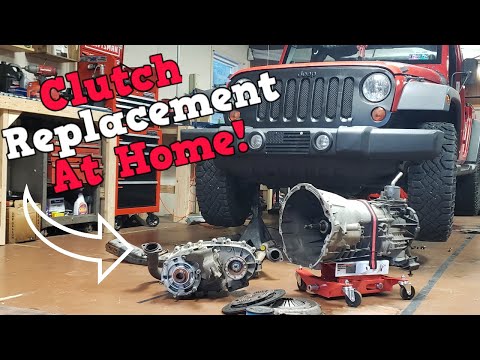 2012 Jeep JKU Clutch Swap