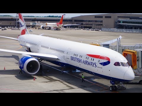 British Airways Business Class / Club World Review - 787-9 Dreamliner - Tokyo to Heathrow (BA6) Video