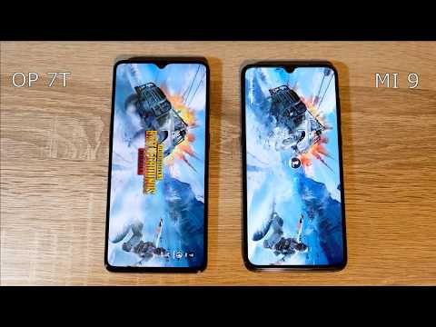Oneplus 7T vs Xiaomi Mi 9 - Speed test/Performance - PUBG Gaming comparison