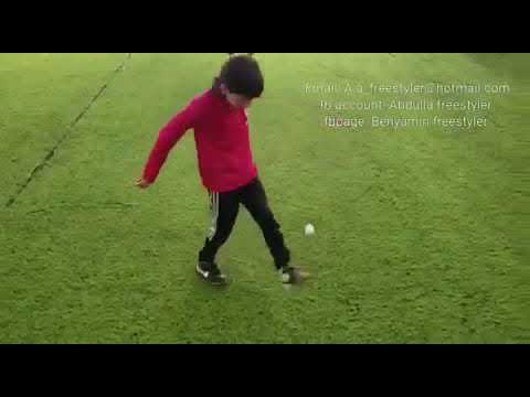 Benyamin Afghan juggling with marble