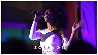 Solange&#39;s Live Vocal Range (D3 - E5 - E6)