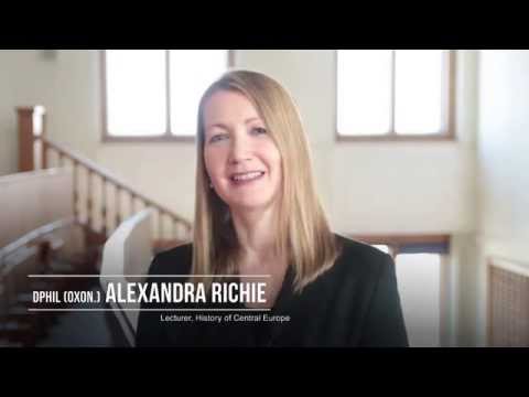 DPhil (Oxon.) Alexandra Richie - Lecturer, History of Central Europe