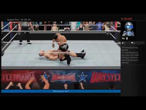 Brock lester  vs  rock wwe 2k17 wwe championship
