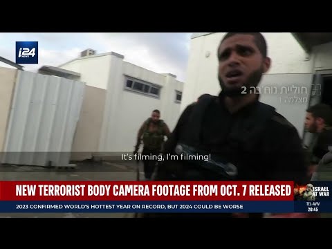 New terrorist bodycam footage from October 7th released