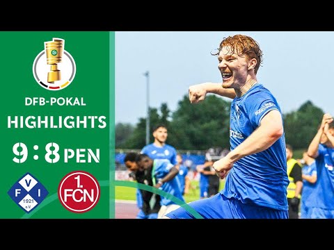 Illertissen schafft die SENSATION! | FV Illertissen - 1. FC Nürnberg 9:8 | Highlights | DFB-Pokal