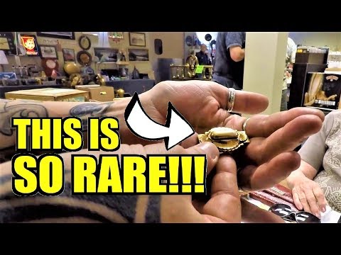 Ep61:  HUGE ANTIQUE MARKET JEWELRY HAUL!!  😮😮  RARE FINDS!!