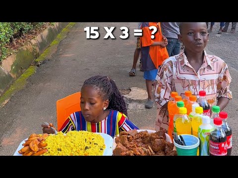 THE FOOD MATHEMATICS ENJOYMENT GAME | Pls subscribe to my channel