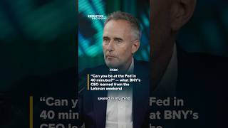"Can You Be at the Fed in 40 Minutes?" - What BNY's CEO learned from the Lehman Weekend
