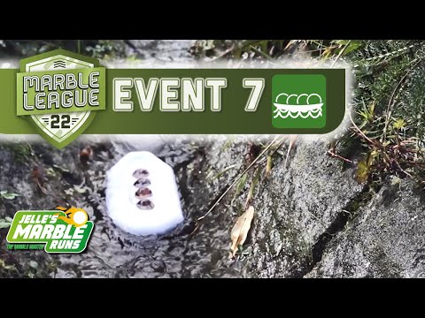 Marble Race: ML22 E7: Rafting | Jelle's Marble Runs