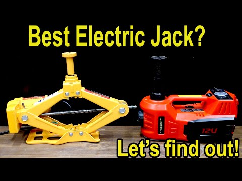 Best Electric Car Jack? 5-Ton Roadside Jack, Impact Wrench & Tire Inflator Kit Showdown