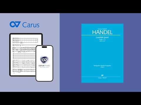 George Frideric Handel: Laudate pueri
