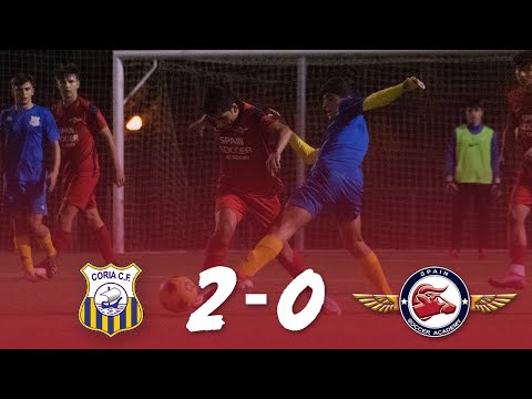Coria CF VS Spain Soccer Academy - Highlights