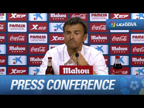 Luis Enrique: "Este resultado confirma nuestra idea de juego" - HD