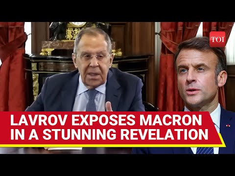Macron 'Leaked' Private Putin Call? Lavrov Drops BOMBSHELL On NATO, Ukraine Coup | FULL SPEECH