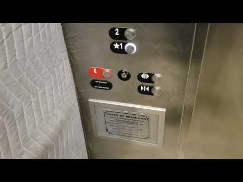 BUSTED: Otis HydroFit Hydraulic Service Elevator @ Loves Furniture (fmr. Art Van), Canton, MI