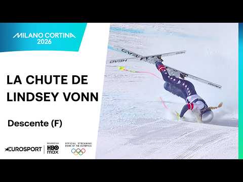 JO 2026 - TERRIBLE ! Lindsey Vonn chute lourdement après avoir percuté une porte de plein fouet