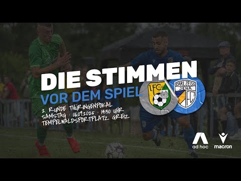 Die "Stimmen vor dem Spiel" gegen den 1. FC Greiz (Sa., 06.09.2025, 14:30 Uhr)