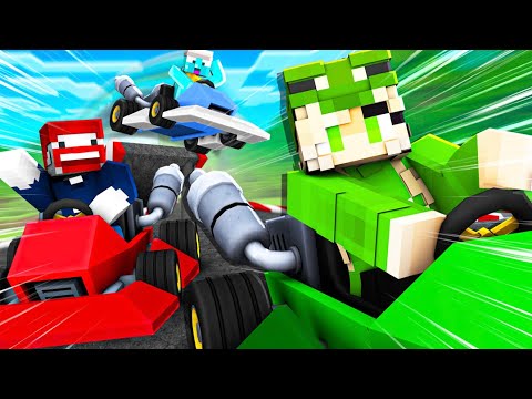 WETTRENNEN in MINECRAFT FREUNDE!