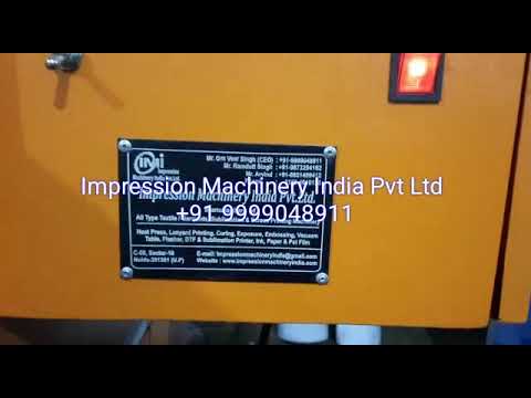 Sublimation Printing Machine videos