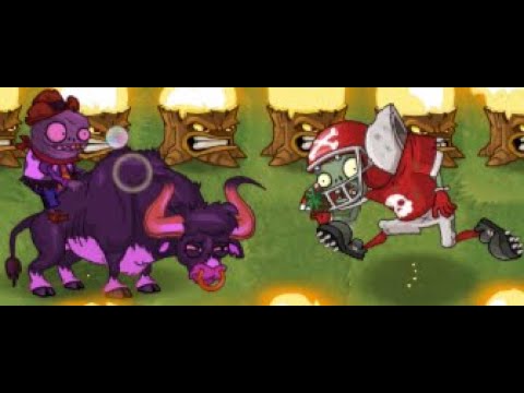 Rodeo Legend Zombie vs All-Star Zombie - PvZ 2 Gardendless