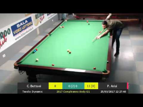 Torneo Compleanno Andy G1 - Bettoni vs Arisi - 2017/03